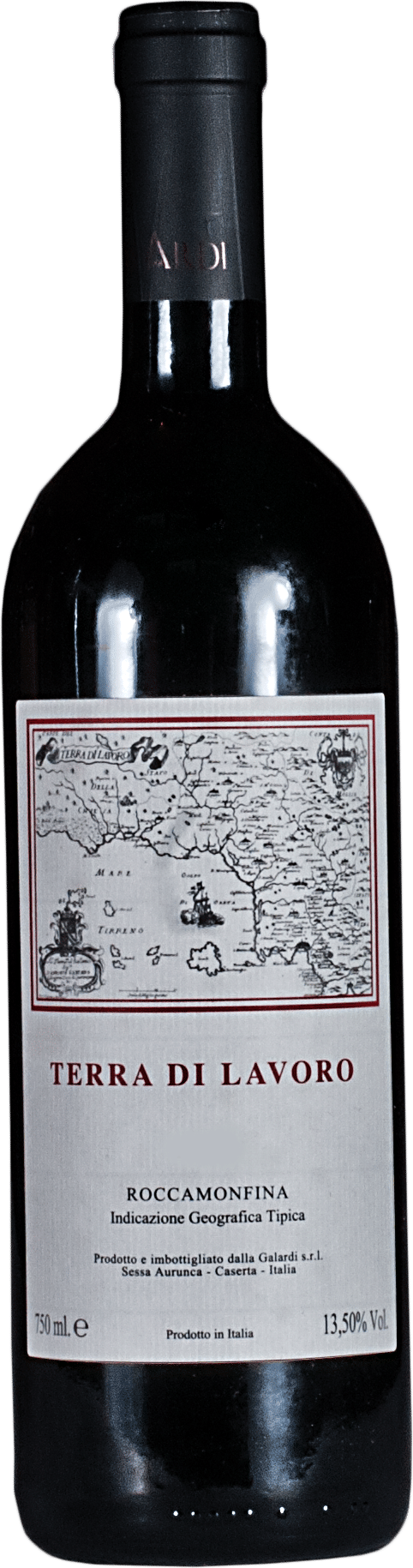 Terra di Lavoro Galardi 2016 0.75 lt. | Enoteca Properzio