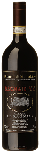 Brunello di Montalcino Le Ragnaie Vigna vecchia 2015 0.75 lt.