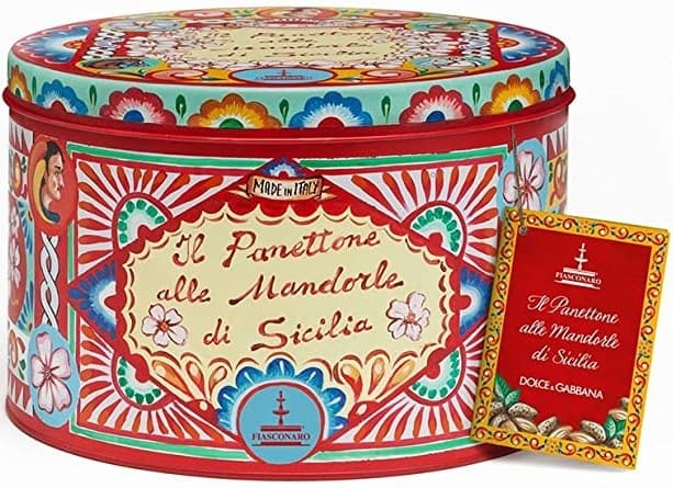 Panettone alle Mandorle Dolce e Gabbana Fiasconaro 1000 gr.