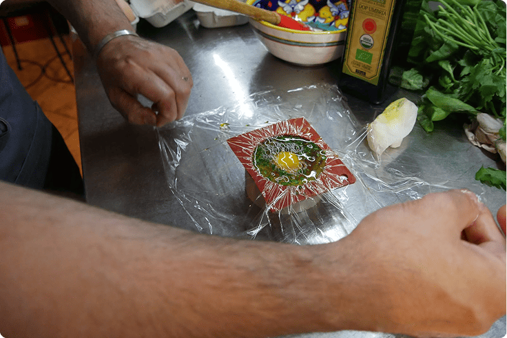 The menu doesn’t exist before you do