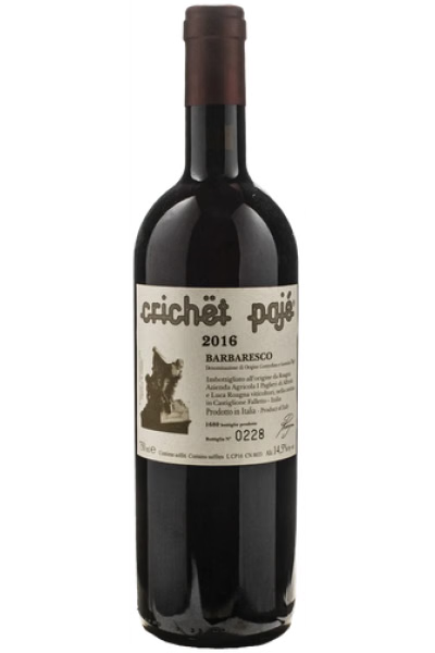 Barbaresco Crichet Paje Roagna 2016 0.75 lt.