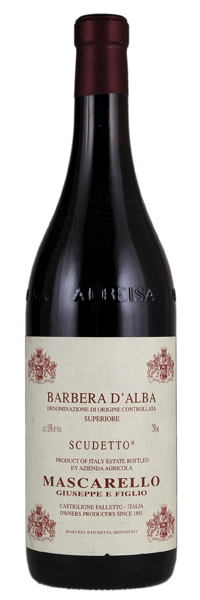 Barbera d'Alba Scudetto Giuseppe Mascarello 2021 0.75 lt.