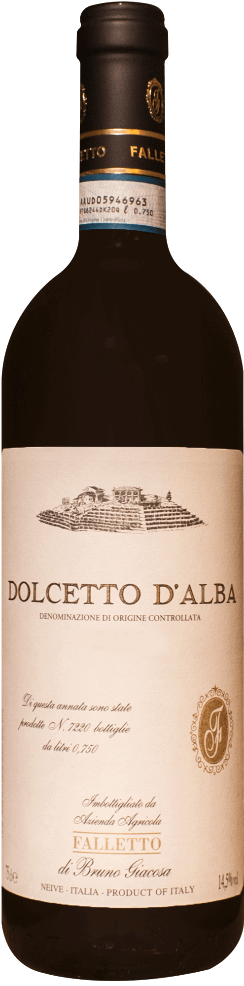 Dolcetto d'Alba Falletto Giacosa 2021 0.75 lt.