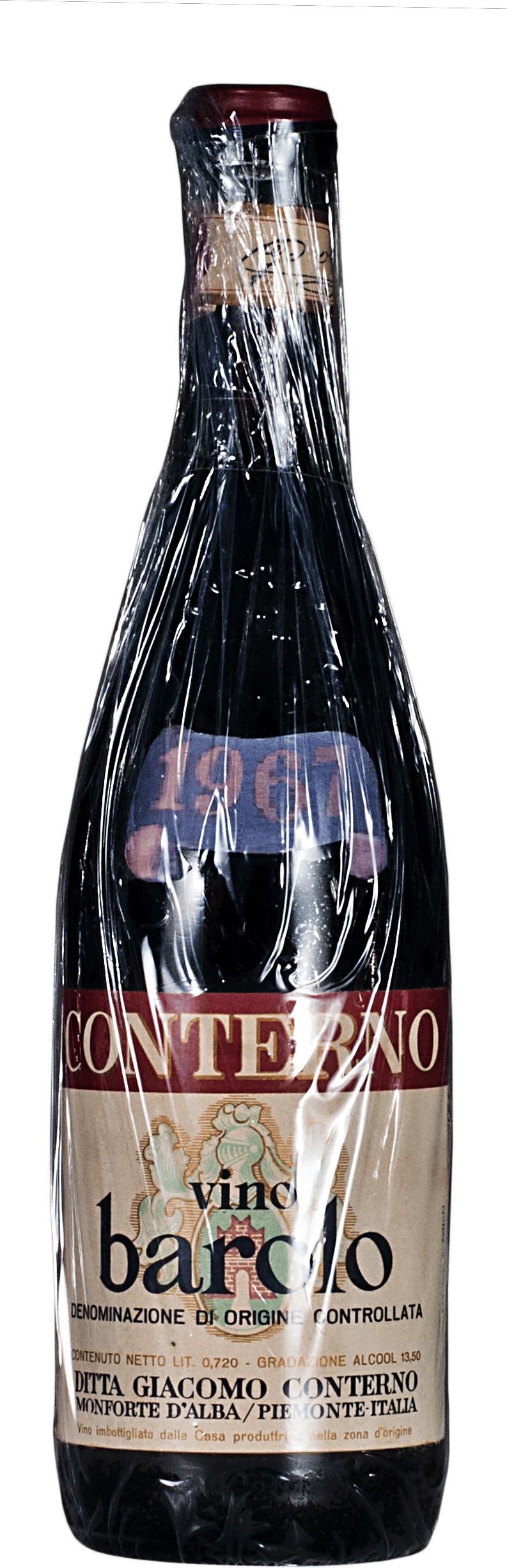 Barolo Giacomo Conterno 1967 0.75 lt.