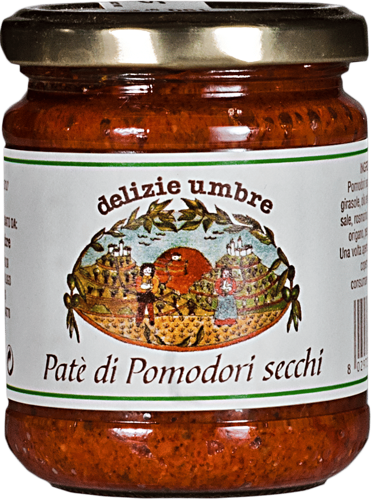Patè di Pomodori Secchi Delizie Umbre 190 gr.