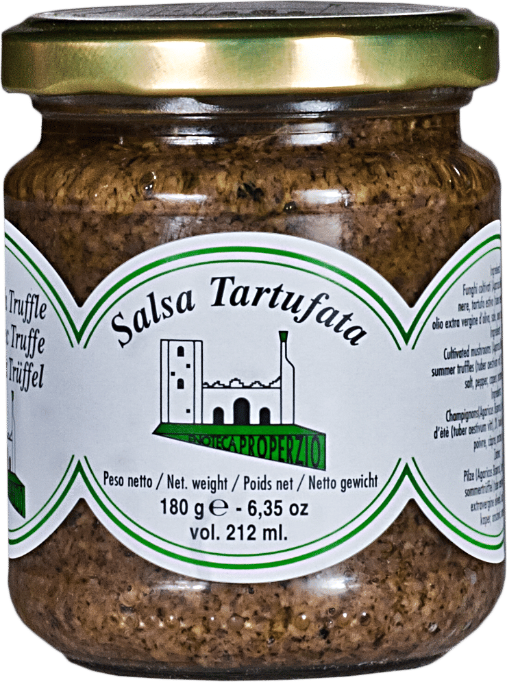 Salsa al Tartufo Nero Enoteca Properzio 180 gr.