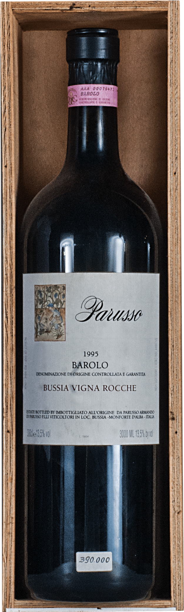 Barolo Bussia Vigna Rocche Parusso 1995 3 lt.
