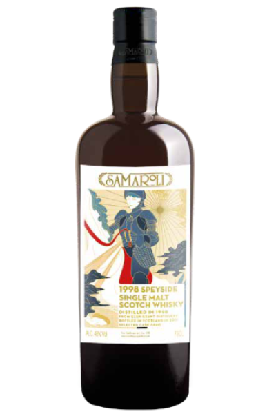 Glen Grant Sherry Single Malt Scoth  Whisky Samaroli 1998 0.70 lt.