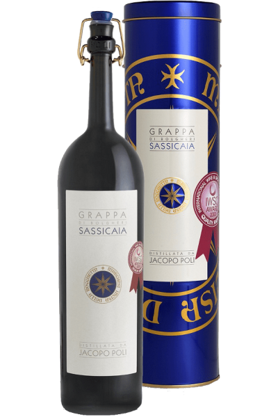 GRAPPA DI SASSICAIA DISTILLERIE POLI 0.50 LT.