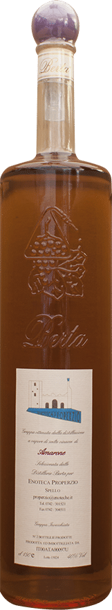 Grappa Amarone Berta Selezione Enoteca Properzio 1.5 lt.