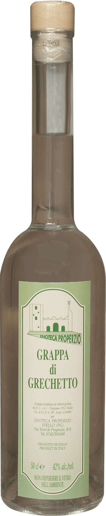 Grappa di Grechetto Enoteca Properzio 0.50 lt.