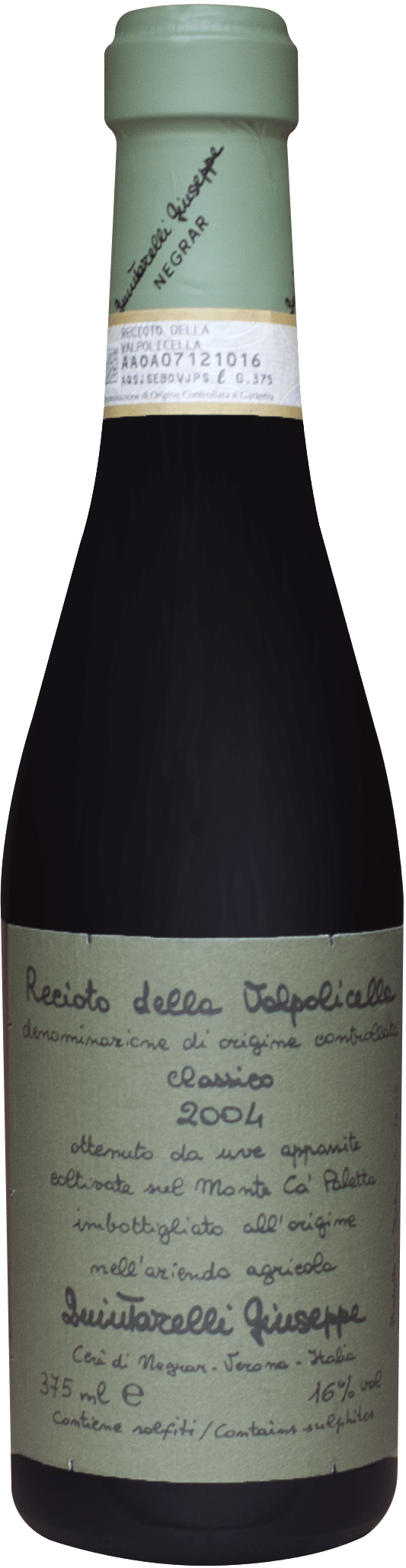 Recioto della Valpolicella Classico Quintarelli 2004 0,375 lt.