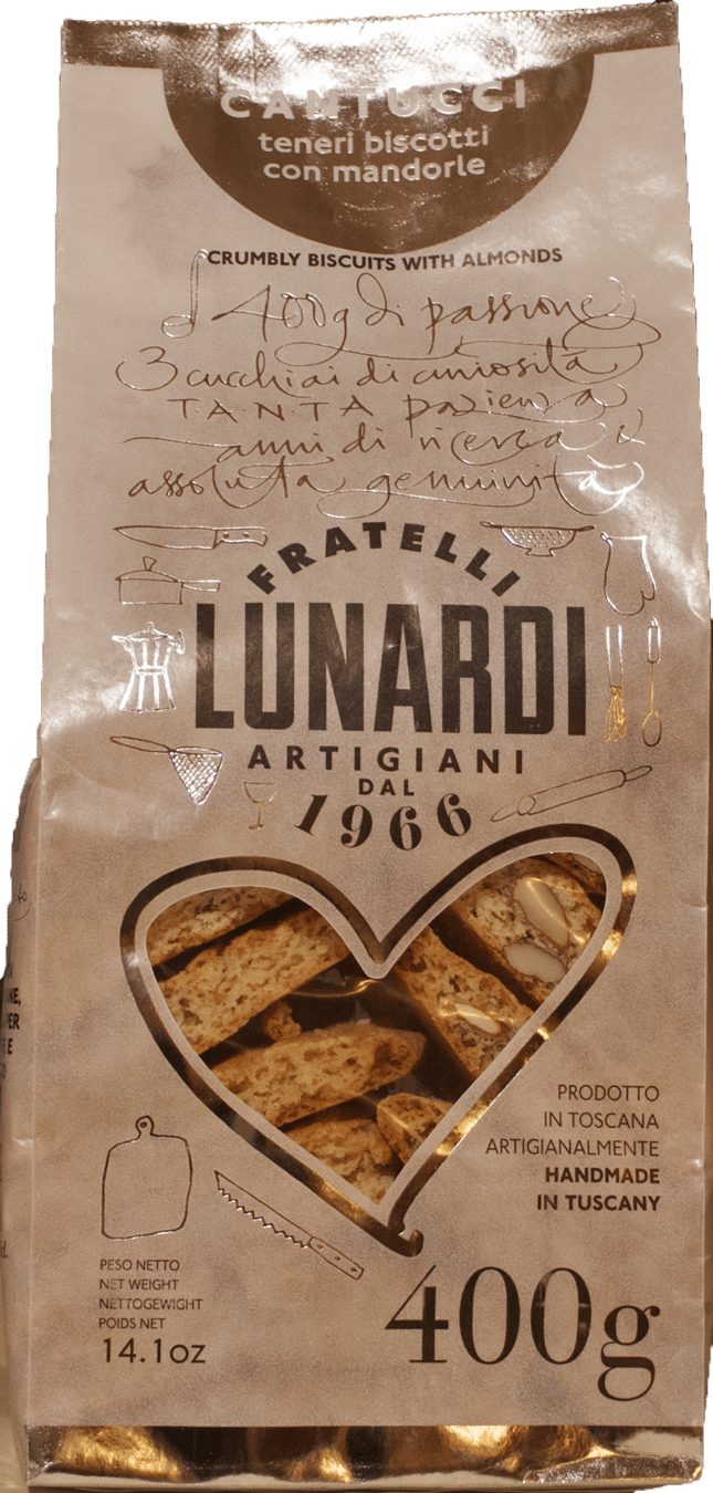 Cantucci Tozzetti artigianali 400 gr.