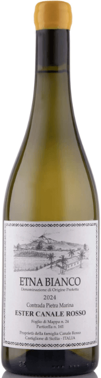 Etna Bianco Pietra marina Ester Canale Rosso 2024 0.75 lt.