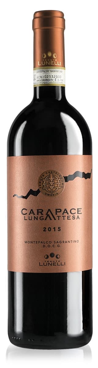 Lunga attesa Carapace Sagrantino di Montefalco Tenuta Lunelli 2018 0.75 lt.