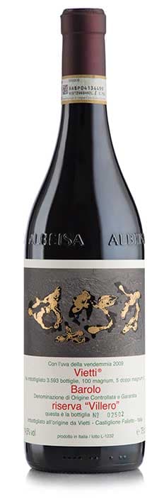 Barolo Riserva Villero Vietti 2009 0.75 lt.